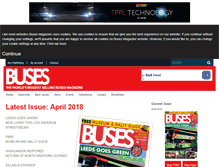 Tablet Screenshot of busesmag.com